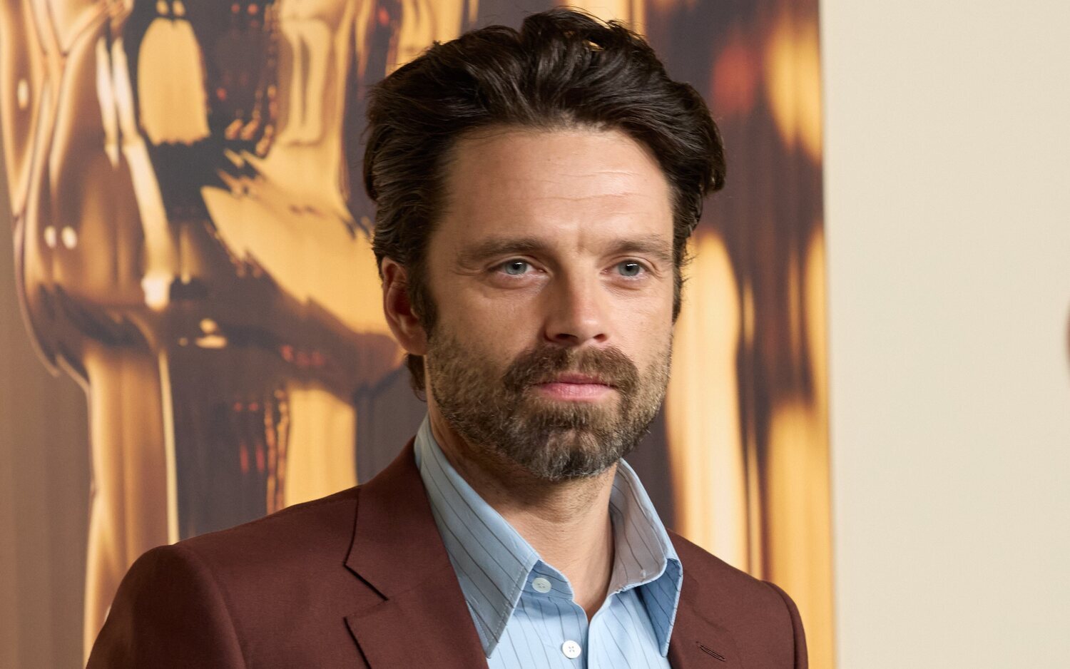 Sebastian Stan en la cena de nominados de los Oscar 2025