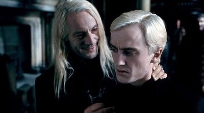 Reunión Malfoy: Así ha sido el reencuentro entre Tom Felton y Jason Isaacs ('Harry Potter') en Broadway