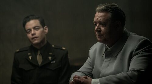 Russell Crowe y Rami Malek juegan sus cartas en este clip exclusivo de 'Núremberg'