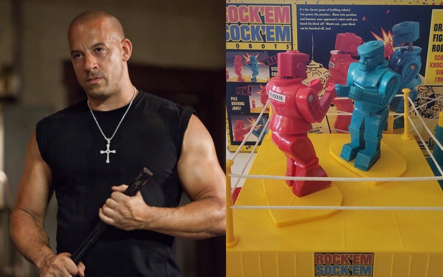 Vin Diesel al frente de ‘Rock ‘Em Sock ‘Em Robots’