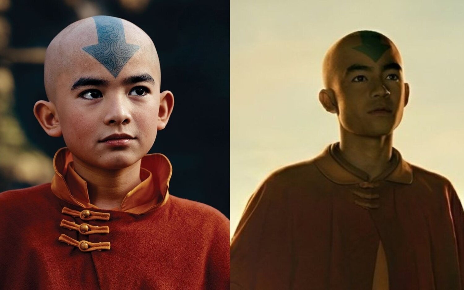 El cambio físico de Aang en el live-action de 'Avatar: La leyenda de Aang'