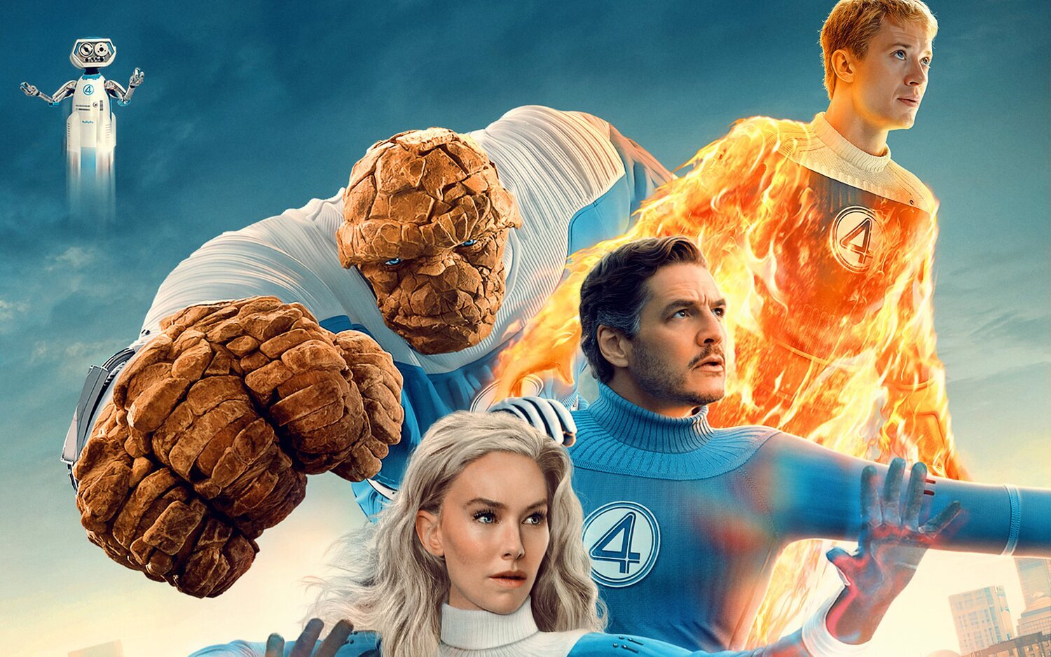 Cartel de 'Los 4 Fantásticos: Primeros pasos' para Disney+