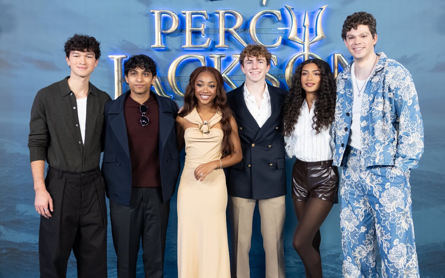Los protagonistas de 'Percy Jackson y los dioses del Olimpo'