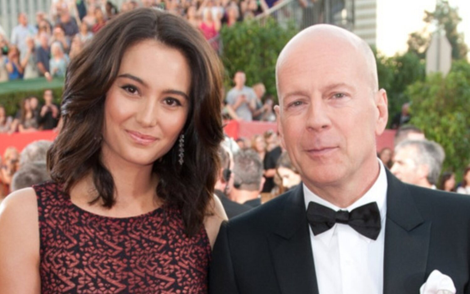 Bruce Willis y su mujer Emma Heming