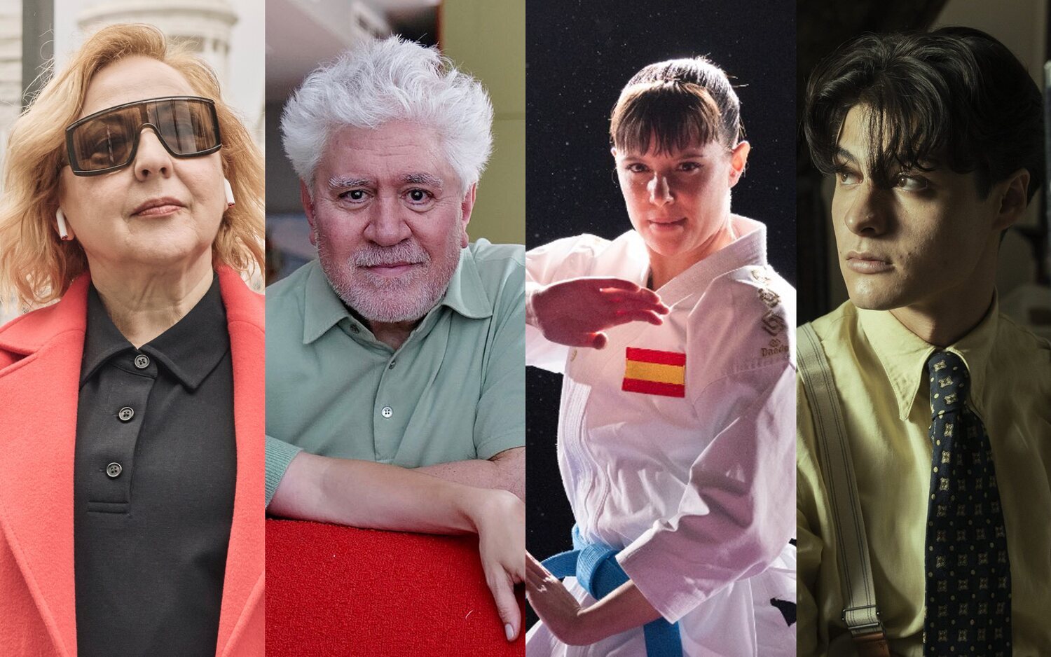 'Aída y vuelta' / 'Amarga navidad' / 'Karateka' / 'La bola negra'