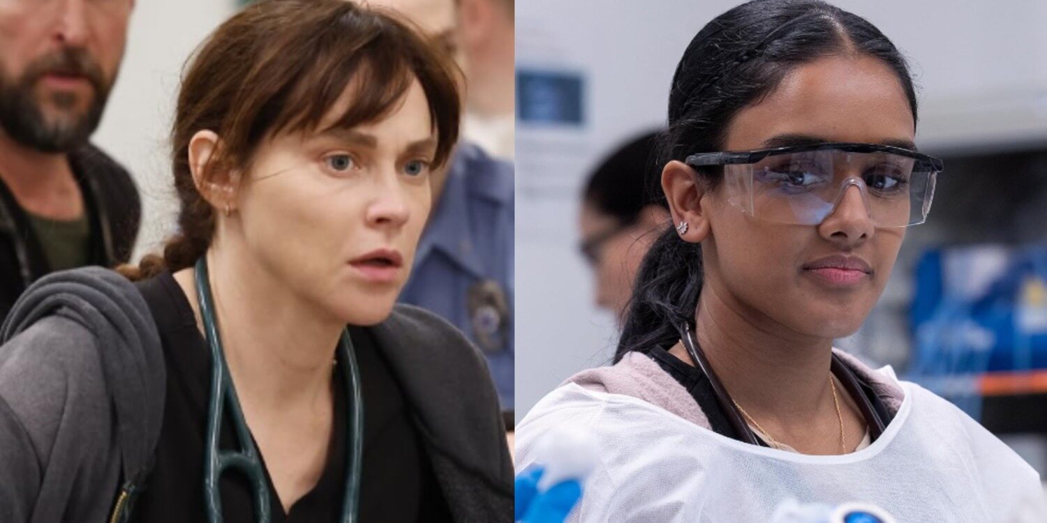 ¿Quién es más aprehensiva con la sangre, Fiona Dourif o Shabana Azeez (‘The Pitt T2’)?