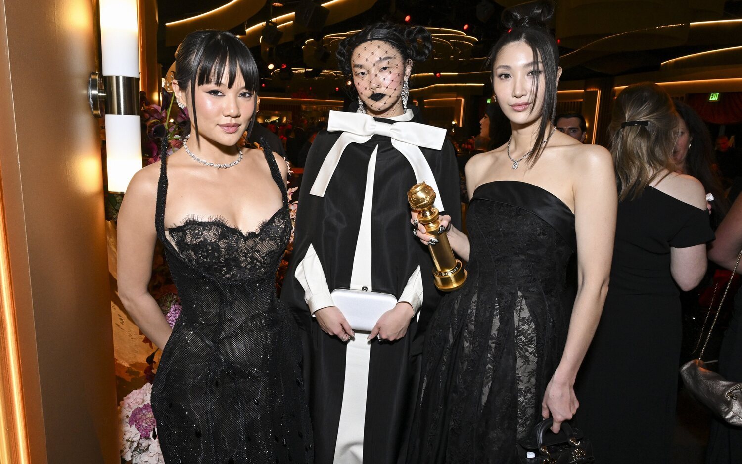 Rei Ami, Audrey Nuna y EJAE en los Globos de Oro 2026