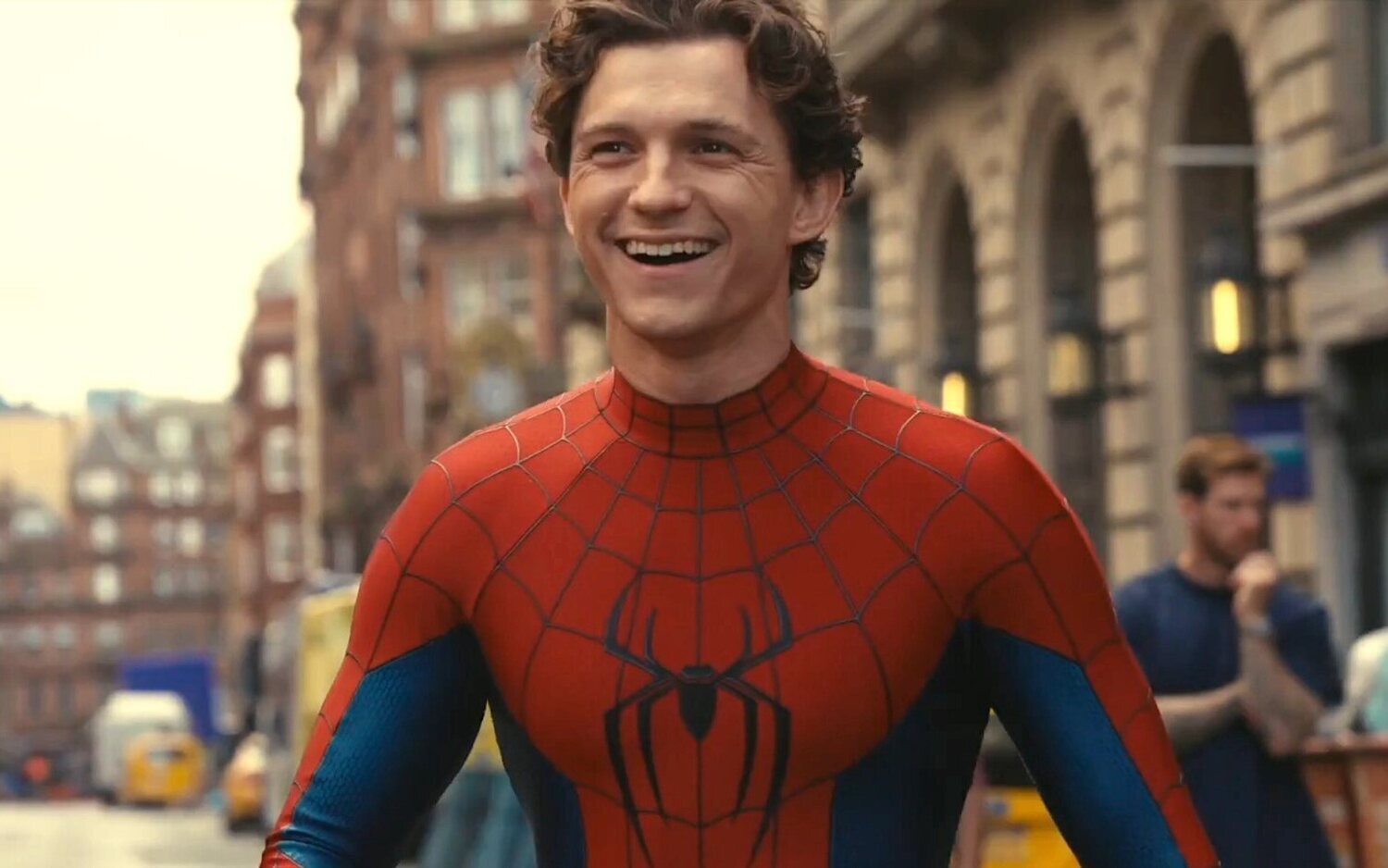 Tom Holland en el rodaje de 'Spider-Man: Brand New Day'