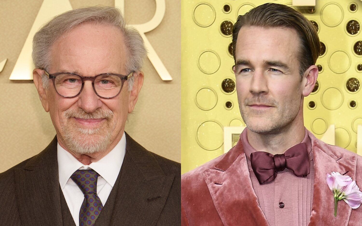 Steven Spielberg y James Van Der Beek