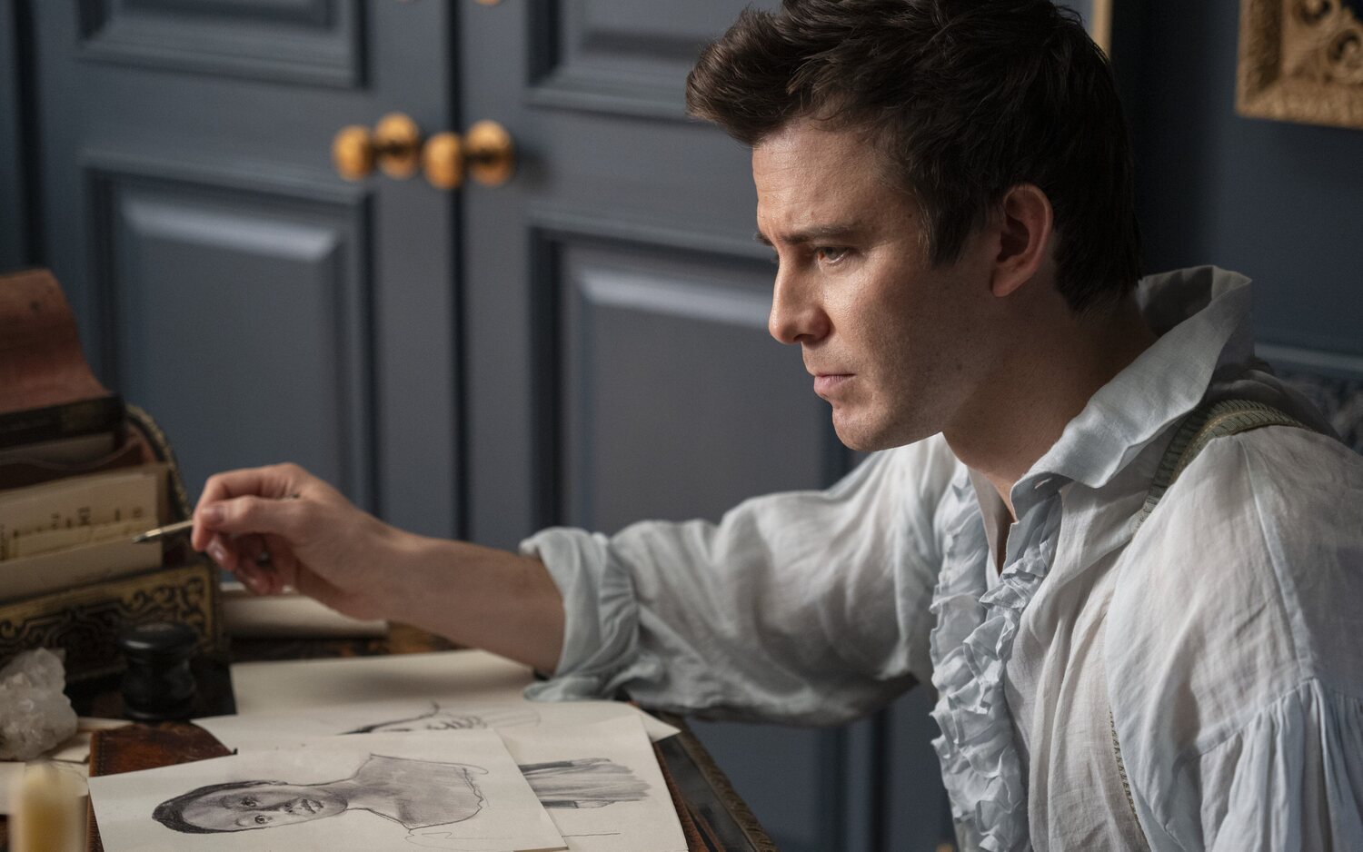 Benedict Bridgerton en la cuarta temporada de 'Los Bridgerton'