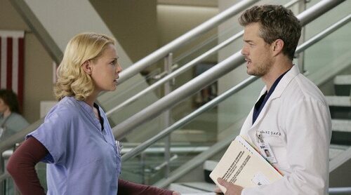 Katherine Heigl rinde homenaje a Eric Dane, su compañero en 'Anatomía de Grey'