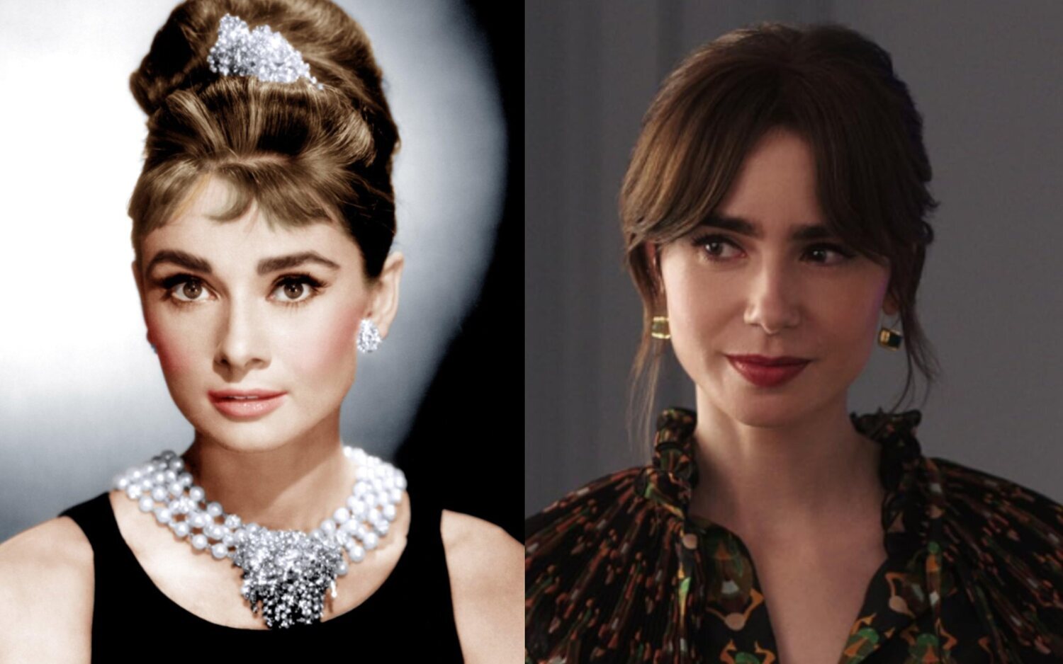 Lily Collins interpretará a Audrey Hepburn