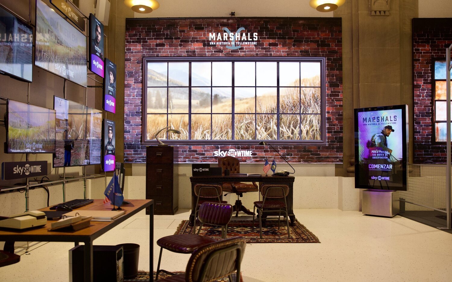 El Espacio Movistar se transforma en la sede de los marshals