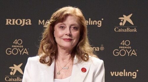 Susan Sarandon, Goya Internacional 2026, asegura que fue "baneada" de Hollywood por apoyar a Gaza
