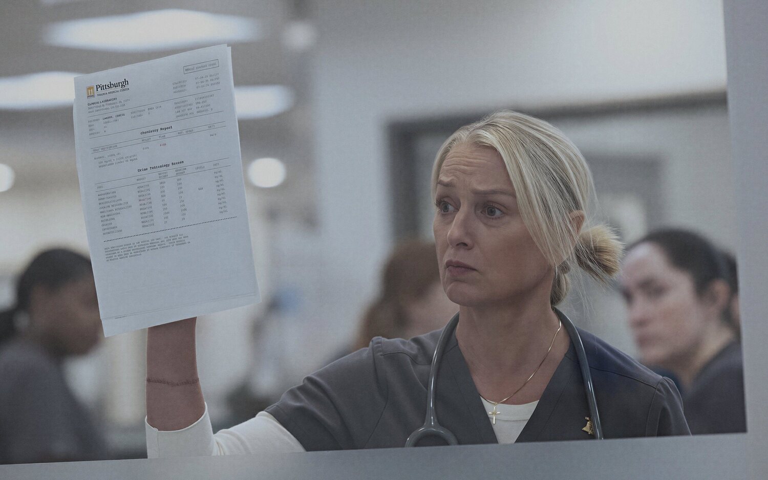 Katherine LaNasa, en la segunda temporada de 'The Pitt'