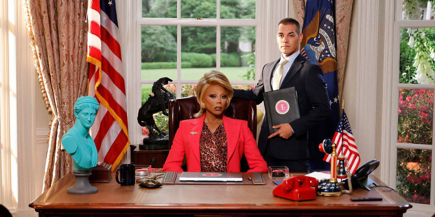 RuPaul Presidenta y una retahila de cameos y travestis, en el loquísimo tráiler de 'Stop! That! Train!'