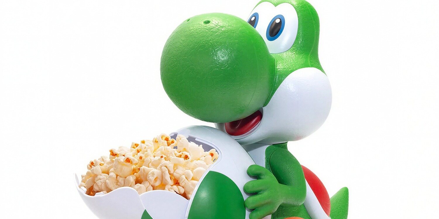 La crisis de los cines y el palomitero de Yoshi de 'Super Mario Galaxy. La película'