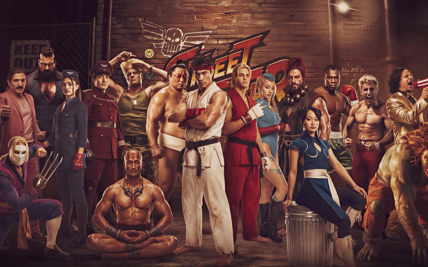 El reparto de la nueva película de 'Street Fighter'