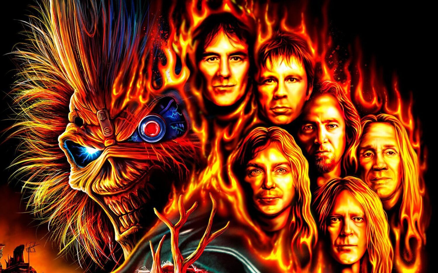 'Iron Maiden: Burning Ambition' cuenta el ascenso meteorológico de la banda de heavy metal