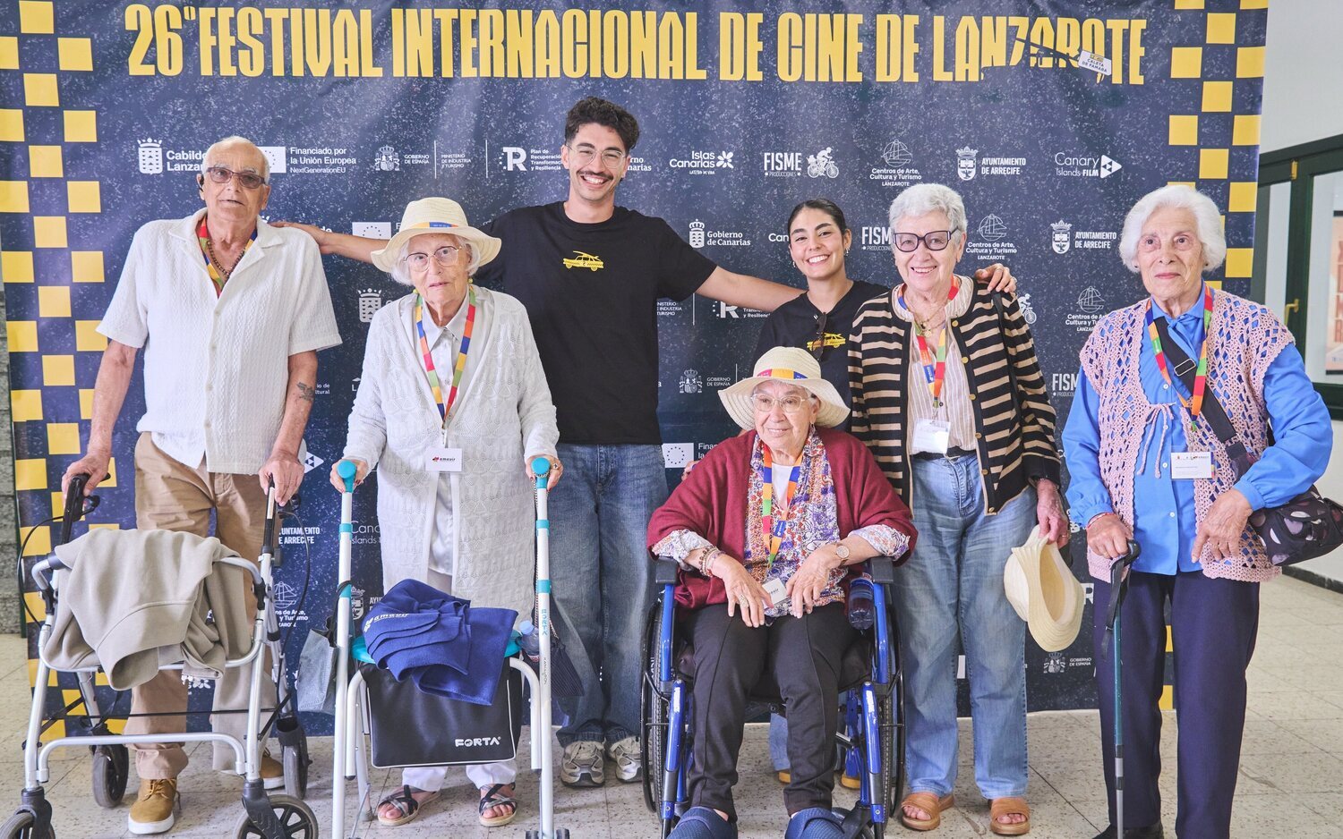 "Mayores sin reparo" en el Festival Internacional de Cine de Lanzarote