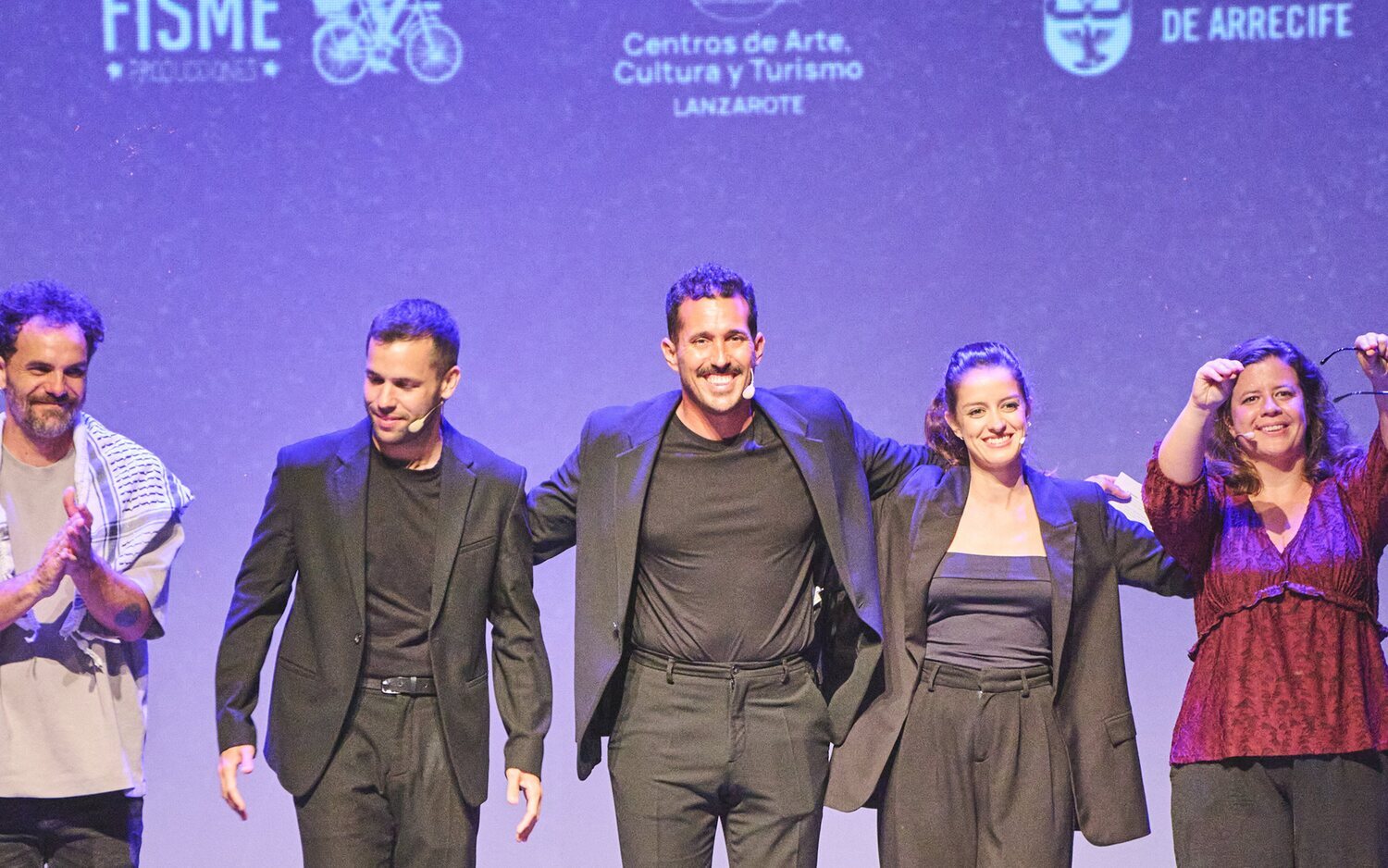 Cierre del Festival Internacional de Cine de Lanzarote 2026 con Nacho Peña y Emilio González en el Teatro El Salinero