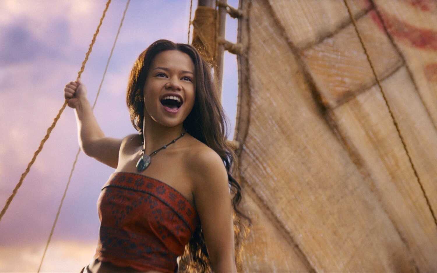 Catherine Laga'aia protagoniza la versión de acción real de 'Vaiana'