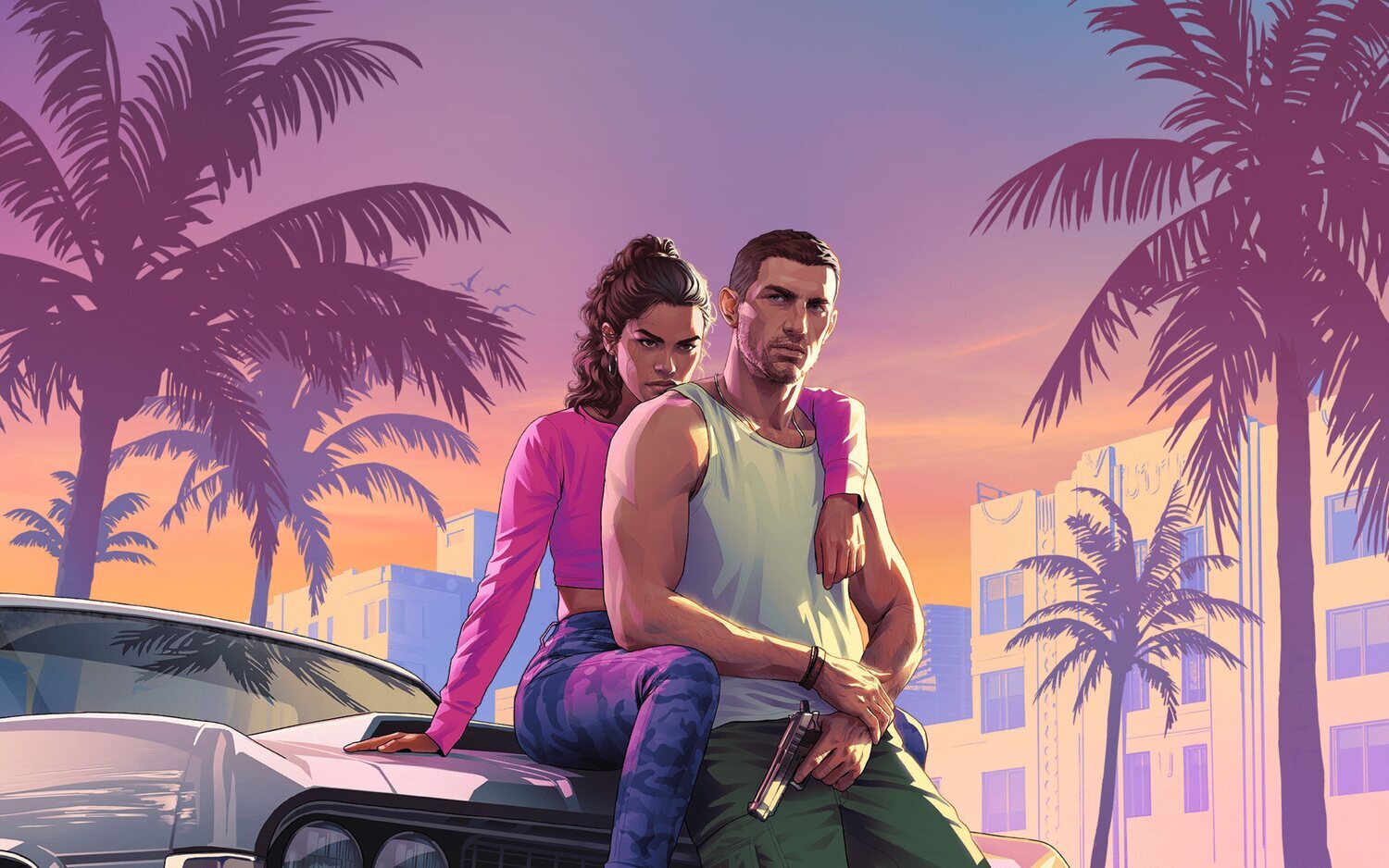 Los protagonistas de 'Grand Theft Auto VI' toman asiento para ver su nuevo adelanto en Netflix