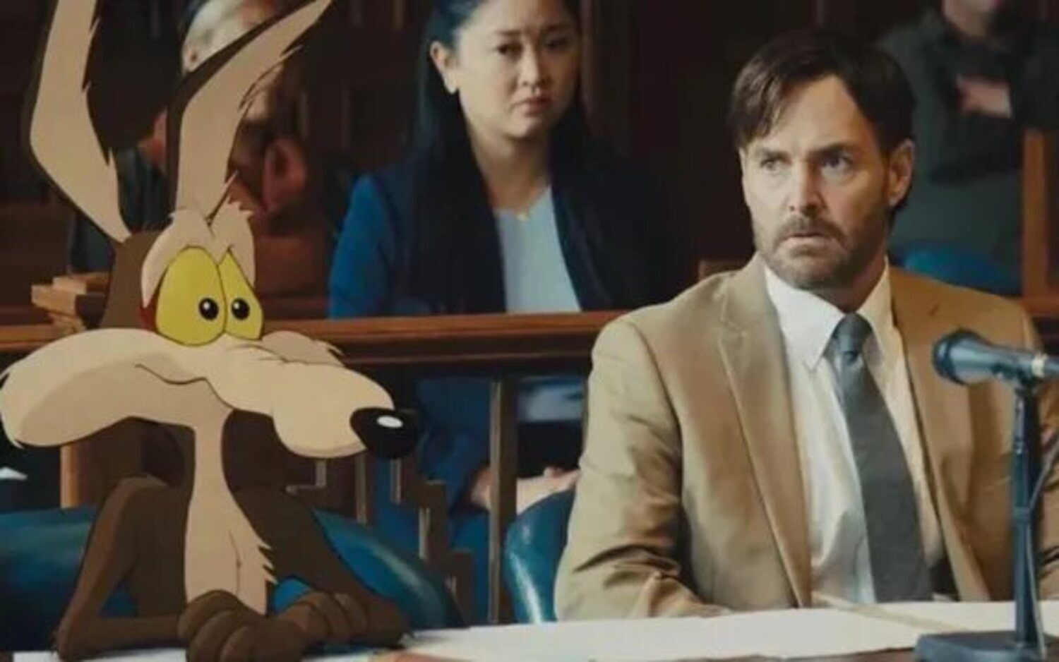 El Coyote y Will Forte en 'Coyote contra Acme'