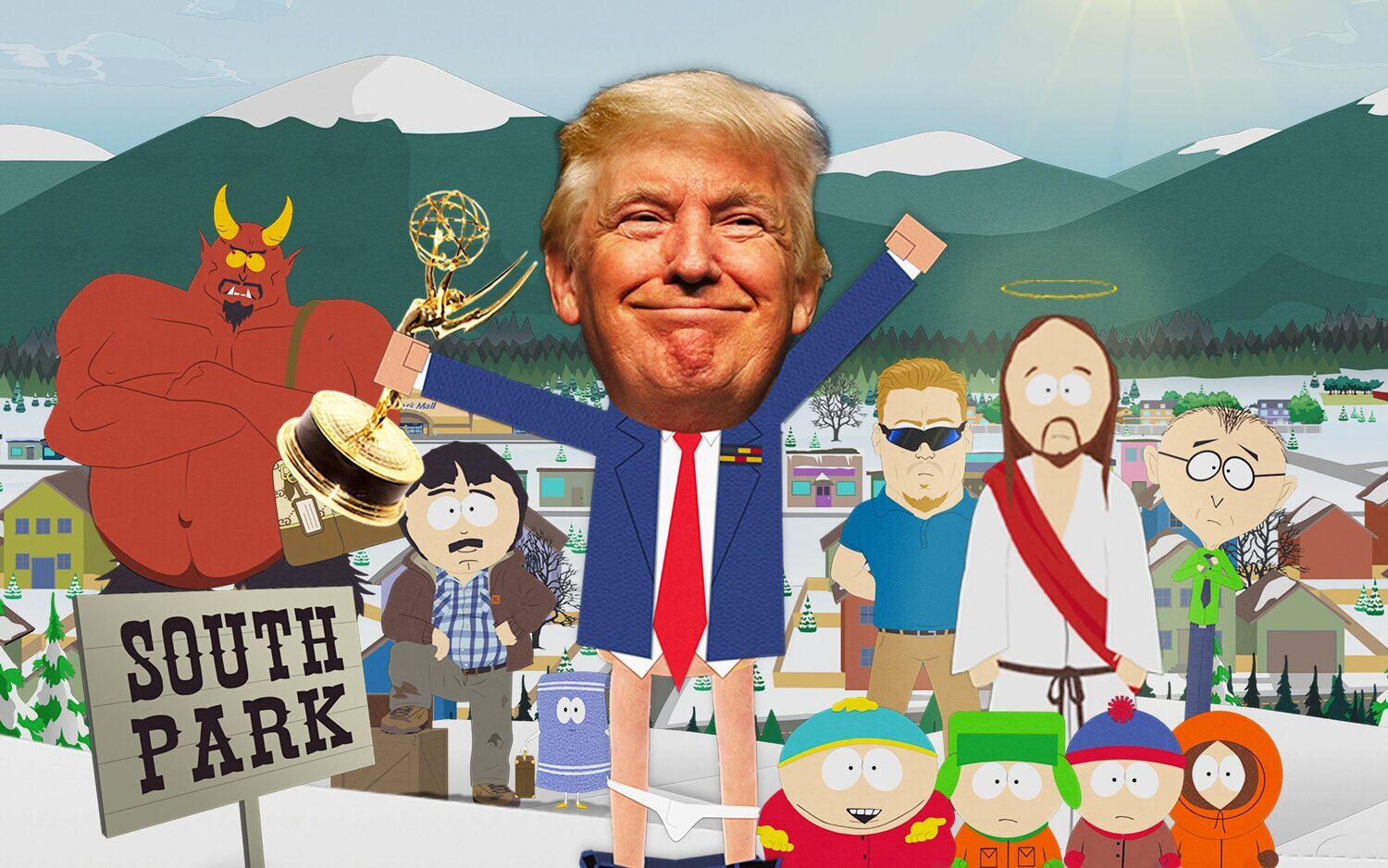 Donald Trump se erige ganador del Emmy tras la última temporada de 'South Park'