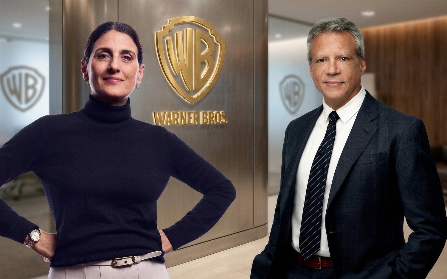 Pamela Adby y Michael De Luca, responsables de cine de Warner, hasta ahora