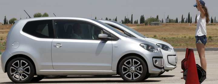 Noelia Vidrié y los VW eléctricos.