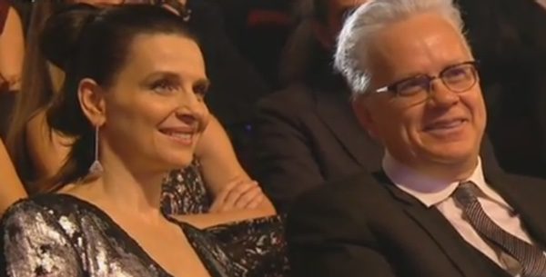 Juliette Binoche y Tim Robbins