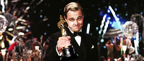 DiCaprio con su Oscar