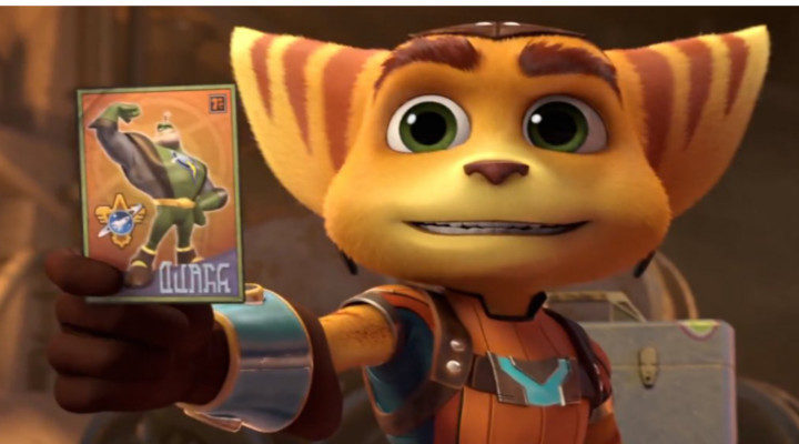 Ratcher con las carta de Qwark