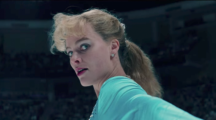  Margot Robbie como Tonya Harding en 'I, Tonya'