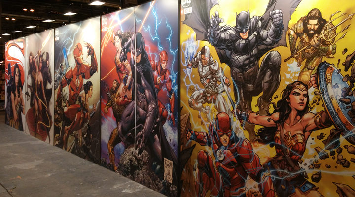 Liga de la Justicia en Heroes Comic Con Madrid
