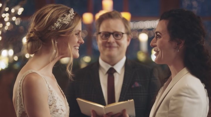 Anuncio de boda LGTB en Hallmark