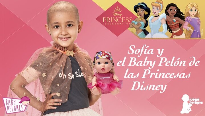 Nuevo Baby Pelón Princesas Disney