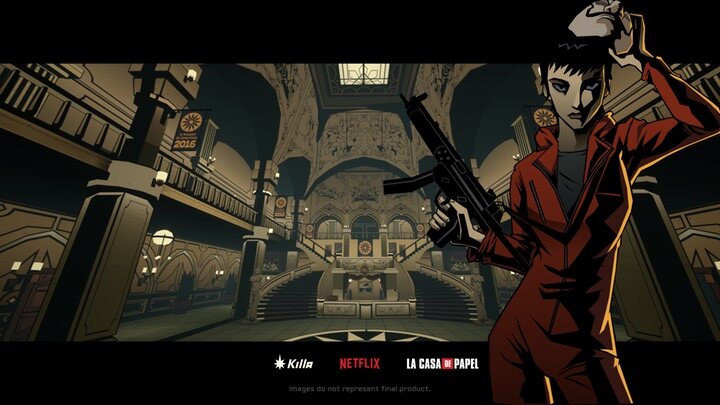 Imagen del juego para móviles de 'La Casa de Papel'