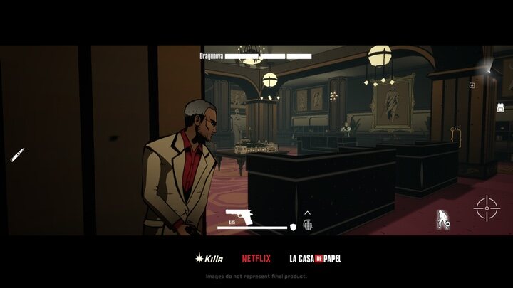 Imagen del juego para móviles de 'La Casa de Papel'
