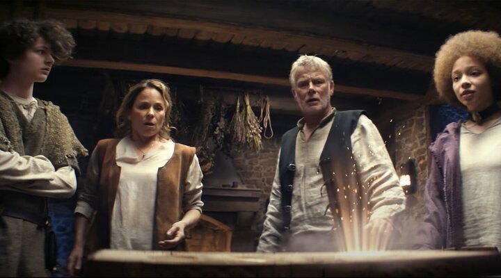 Protagonistas de 'Los hombres lobo'