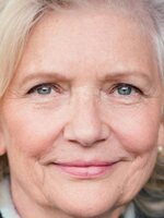 Foto de Rita Feldmeier, actriz de La isla de Amrum