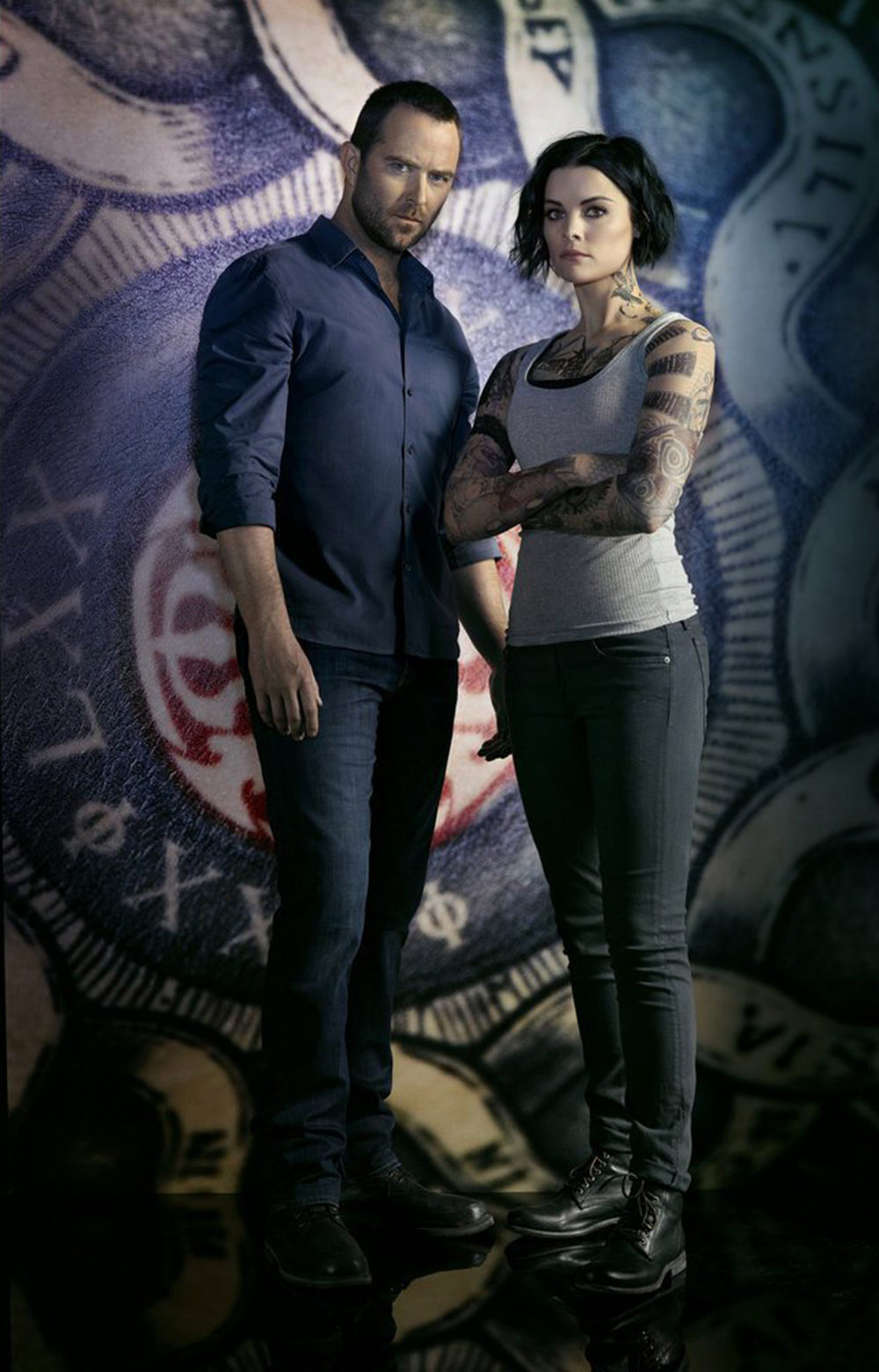 Jane y Weller en una imagen promocional de la segunda temporada