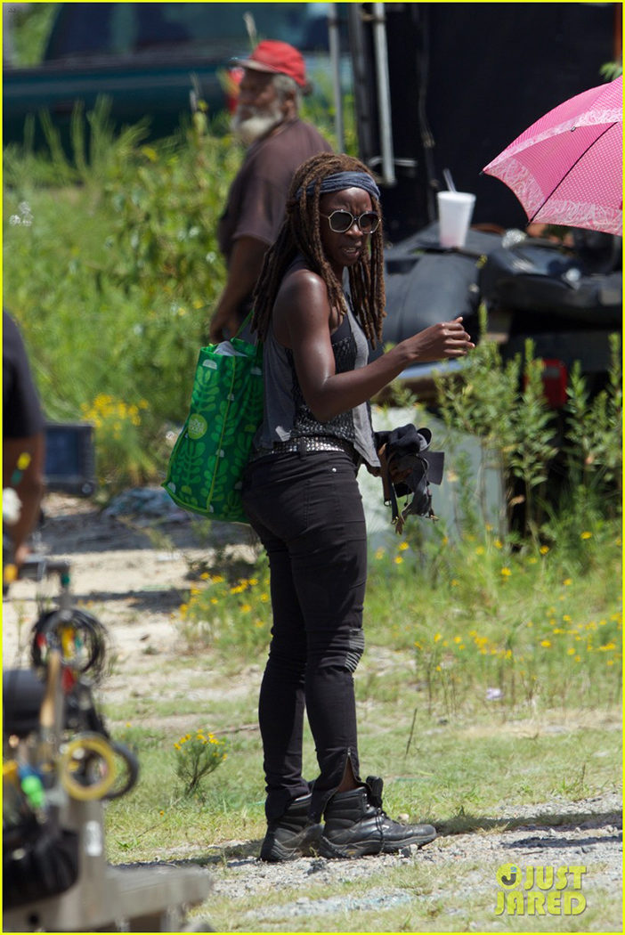 Michonne en la séptima temporada de 'The Walking Dead'