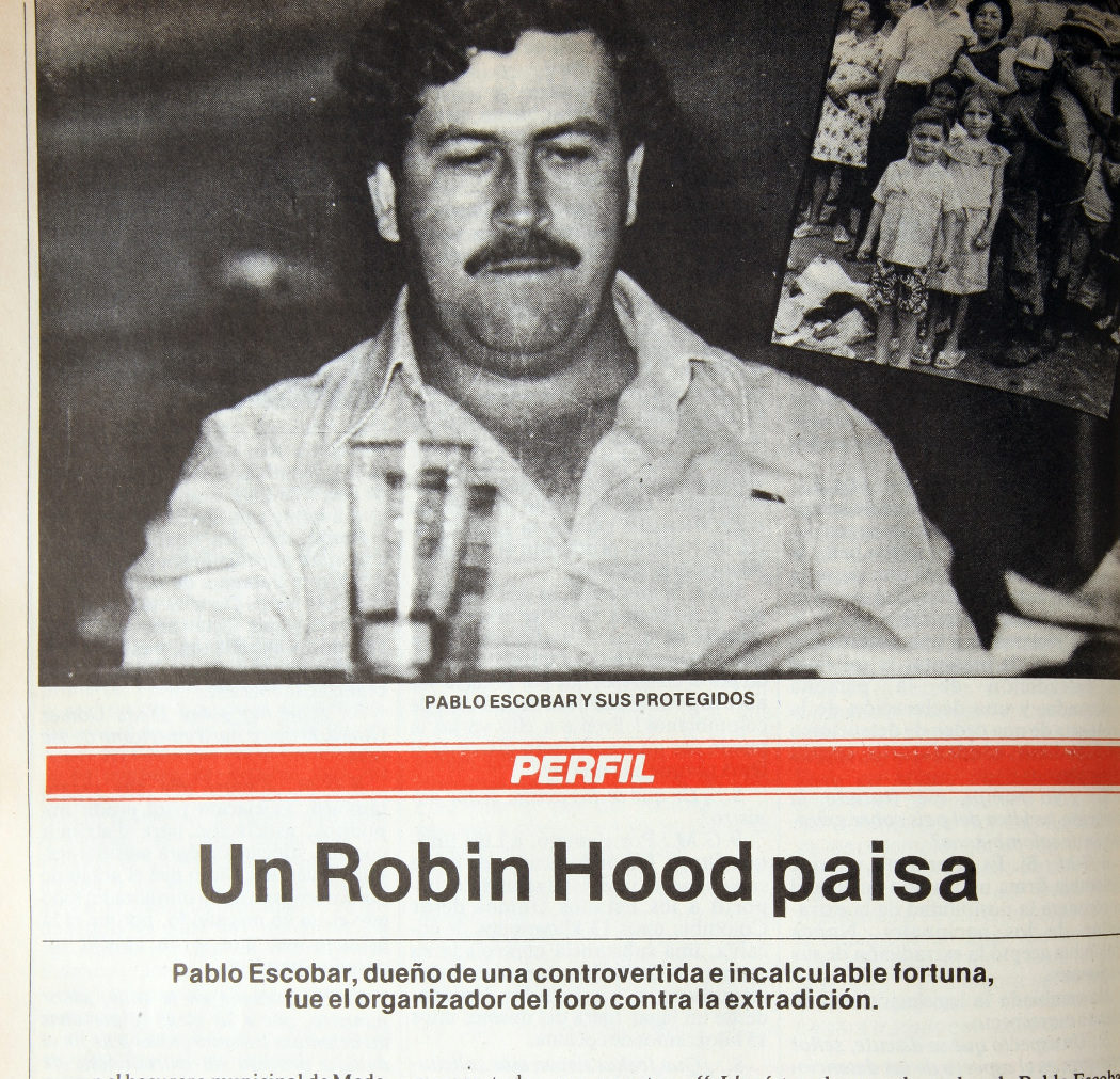 Sí, era apodado "El Robin Hood de Medellín"