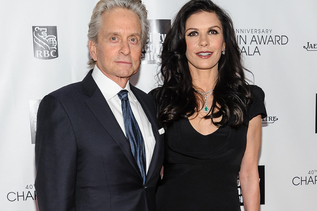 Catherine Zeta-Jones y Michael Douglas