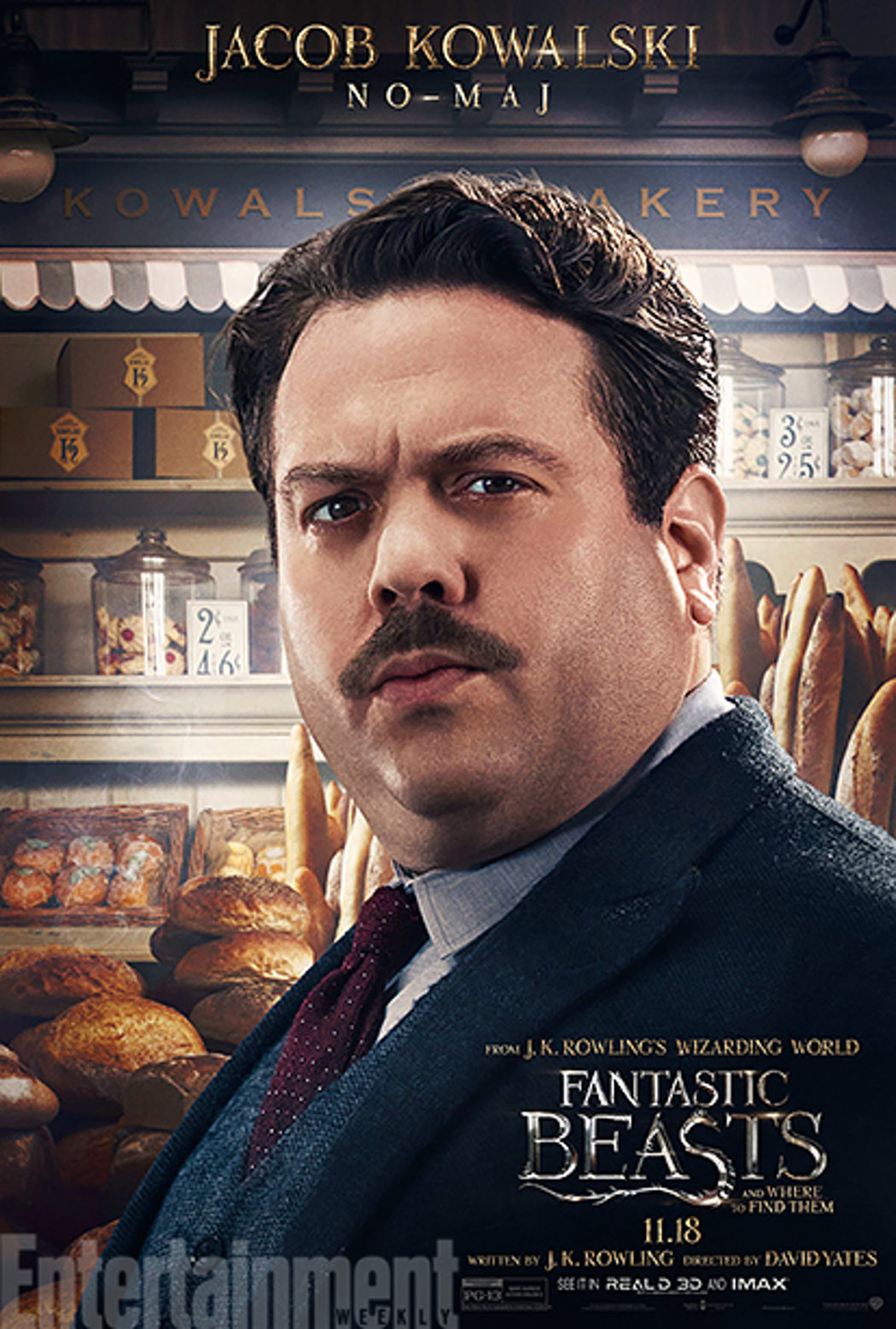 Dan Fogler es Jacob Kowalski