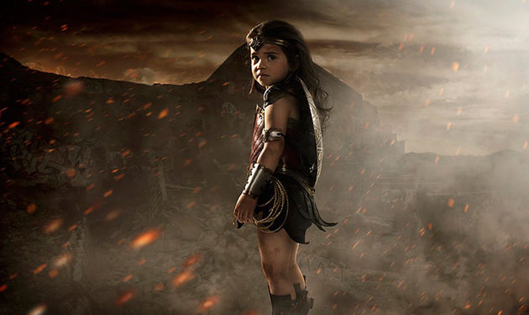 Nellee se convierte en Wonder Woman