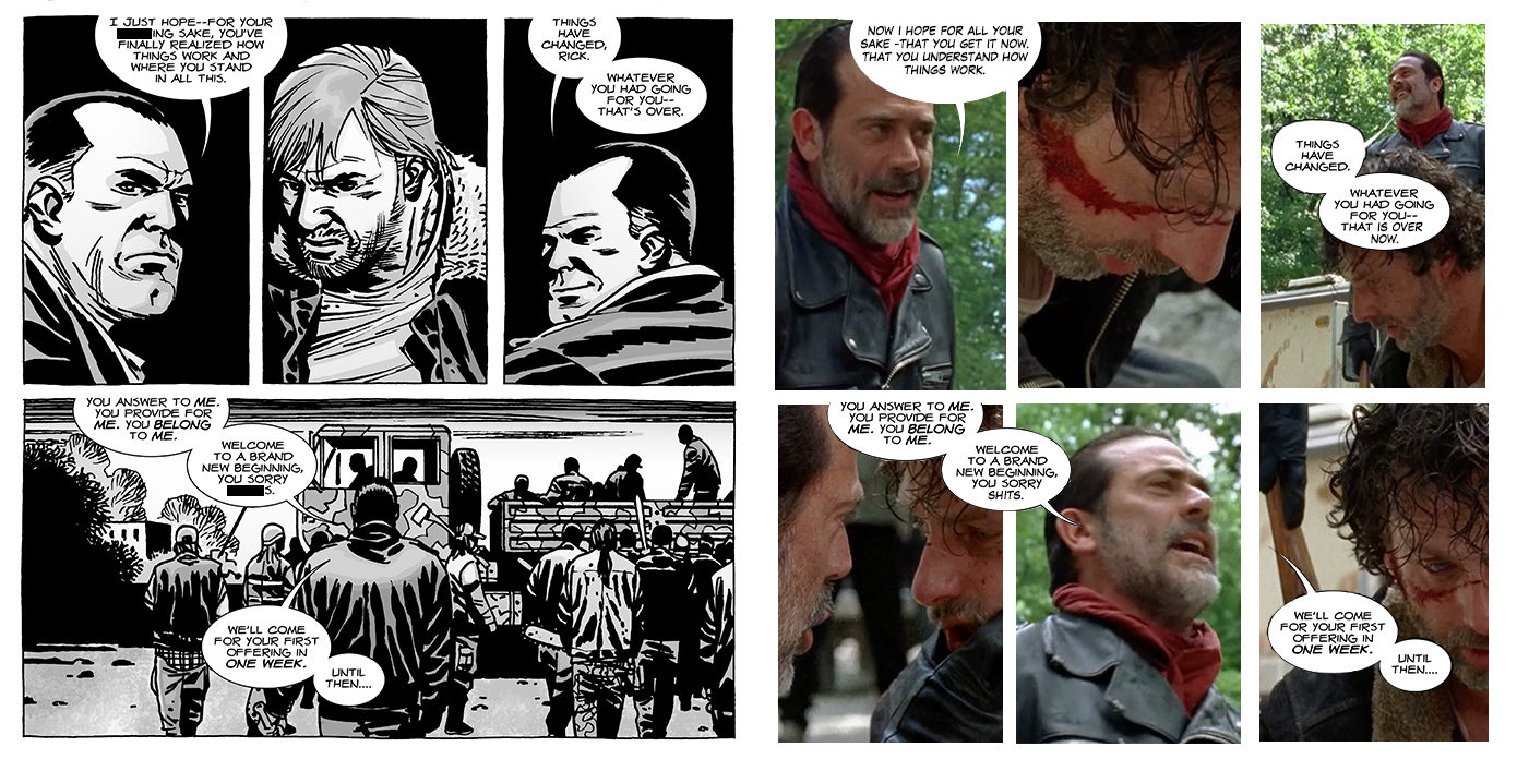 El discurso de Negan