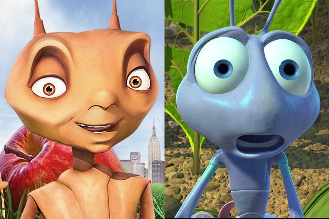 'Antz' vs. 'Bichos' (1998)